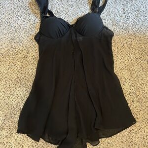 Black Lingerie Dress